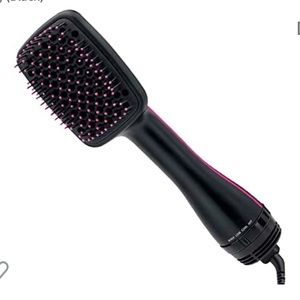 One-Step Hair Dryer and Styler | Detangle, Dry, and Smooth Hair, (Black)